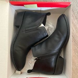Black booties size 9